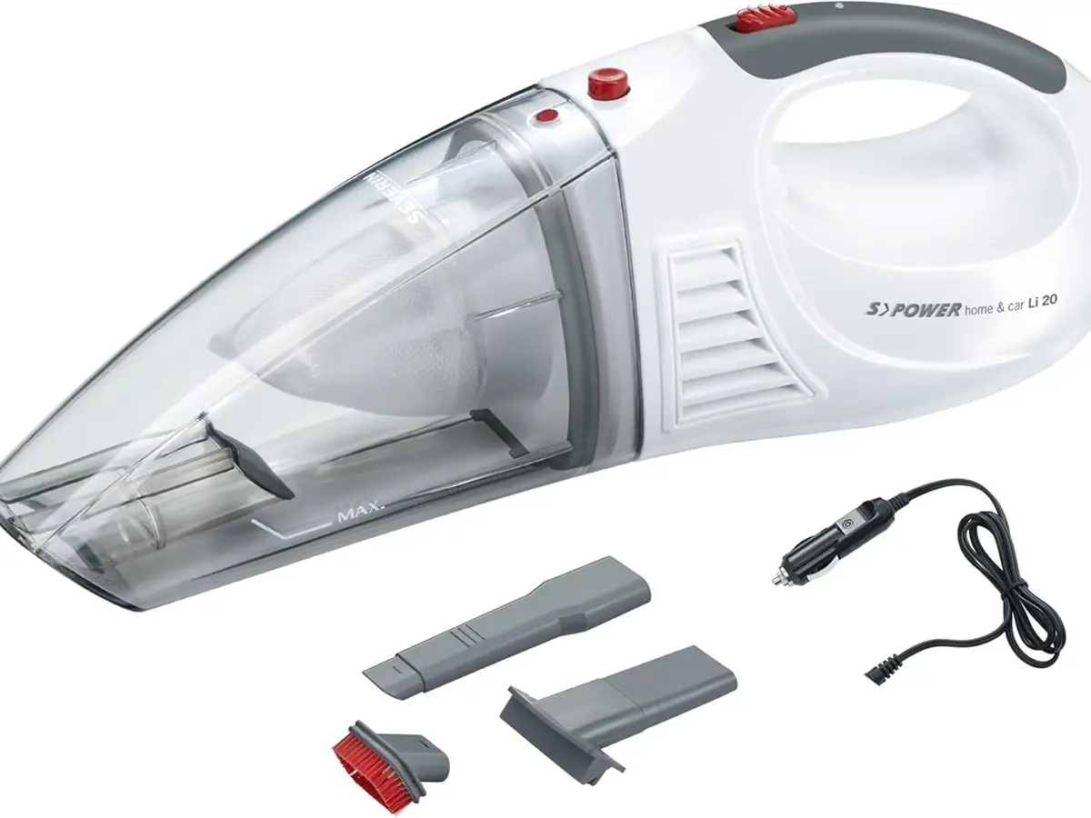 SEVERIN cordless handheld vacuum for car and home
